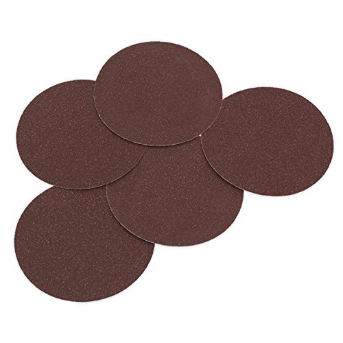 Sealey SSD01 80 Grit Ø125mm Schuurschijf, 5 stuks, rood, 125 mm, set van 5 stuks