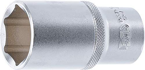 BGS 10570 - Dopsleutel zeskant diep - 12,5 mm (1/2") - 30 mm