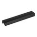 SOTECH 128384 bouton & poignée pour armoires, Noir, Aluminium, 10,7 mm de large, 19,8 mm de haut