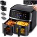 Berdsen BD-657 Serie - Heteluchtfriteuse - 10,2L - 1700W - Zwart
