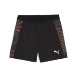 PUMA Sportbroek 'Individual Final' donkergrijs / oranje / zwart