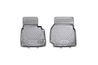 Rubbermatten LAND ROVER Defender 90 3D 2007-2 stuks Rubbermatten element Maatwerk vloermatten