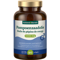 Holland & Barrett Pompoenzaadolie 1000mg - 90 capsules