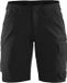 Blåkläder Dames service short 4-weg stretch 7123-1645 - Zwart/Donkergrijs - C42