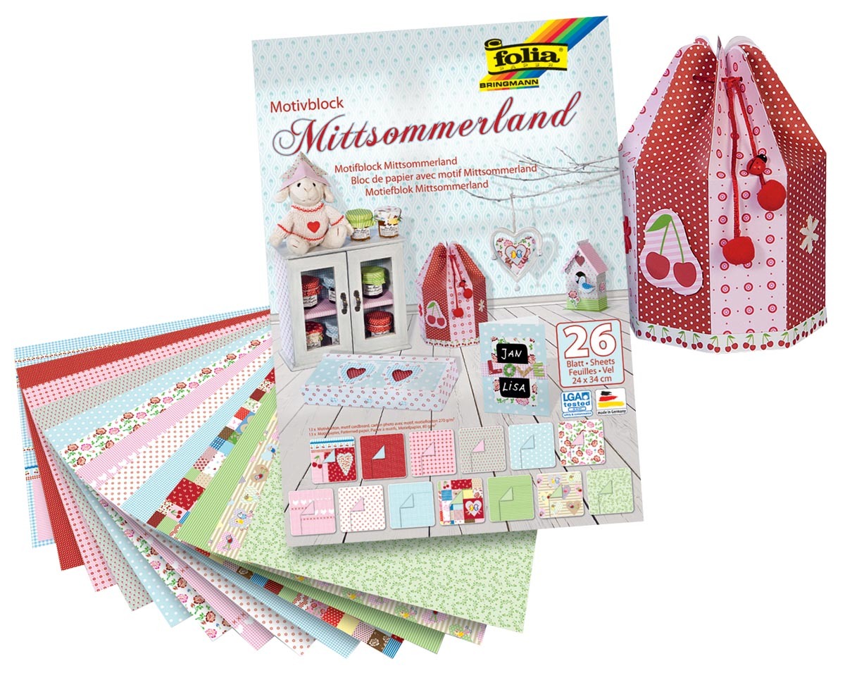 Folia Motiefpapier midzomerland