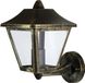 Osram ENDURA Classic wandlamp voor buiten, aluminium, zwart-goud, E27, IP44