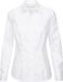 Seidensticker dames blouse slim fit - twill - wit