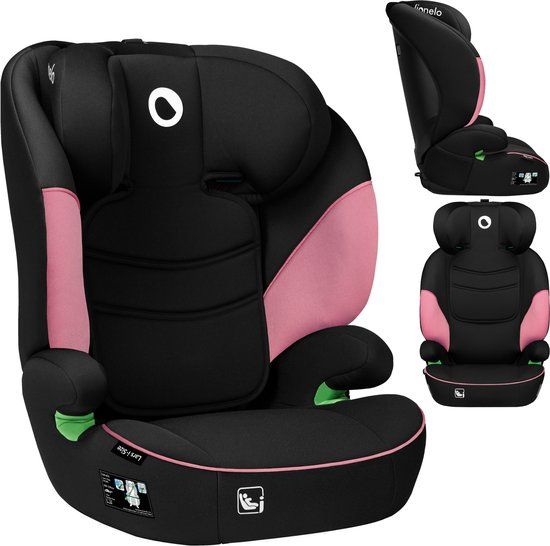 Lionelo Lars i-Size Autostoeltje - 100-150cm - Roze