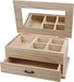 Houten sieradendoosje - Bruin - 27 x 17 x 12 cm