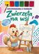Kolorowanka z farbami Zwierzęta na wsi