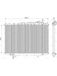 Valeo Radiateur 735350 | Compatibel met: NISSAN PICK UP