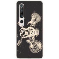 Xiaomi Bedrukt siliconen hoesje compatibel met Xiaomi Mi 10, Xiaomi Mi 10 Pro Stay rock
