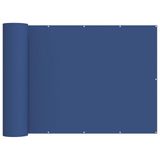 vidaXL Balkon Privacy Scherm 180 x 600 cm Stof met PU-coating Blauw
