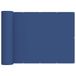 vidaXL Balkon Privacy Scherm 200 x 200 cm Tissu avec revêtement PU Bleu