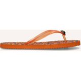 Kurt Geiger Slippers Kensington Q Flip Flop Oranje