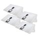 Eibenstock vhbw 40x sacs aspirateur compatibles avec DSS 35 M, DSS 35 Mip, DSS 50 A, SS 1200, DSS 50 M Staubsauger - 46,2cm x 36,1cm Blanc