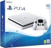 Sony Playstation 4 Slim (Glacier White) 500Go