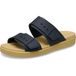 Crocs Unisex Brooklyn Buckle Low sleehaksandalen, zwartbruin, 42/43 EU