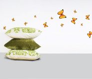 Ambiance Sticker Muurstickers, decoratieve zelfklevende afbeeldingen, gele vlinders