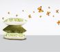 Ambiance Sticker Muurstickers, decoratieve zelfklevende afbeeldingen, gele vlinders