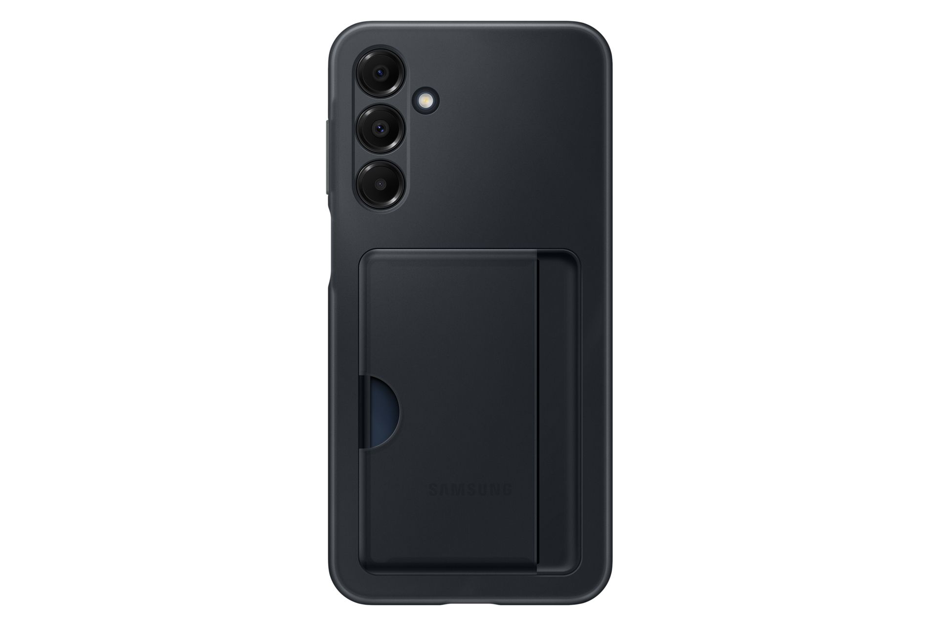 Samsung Card Slot Back Cover - Samsung Galaxy A16 - Black