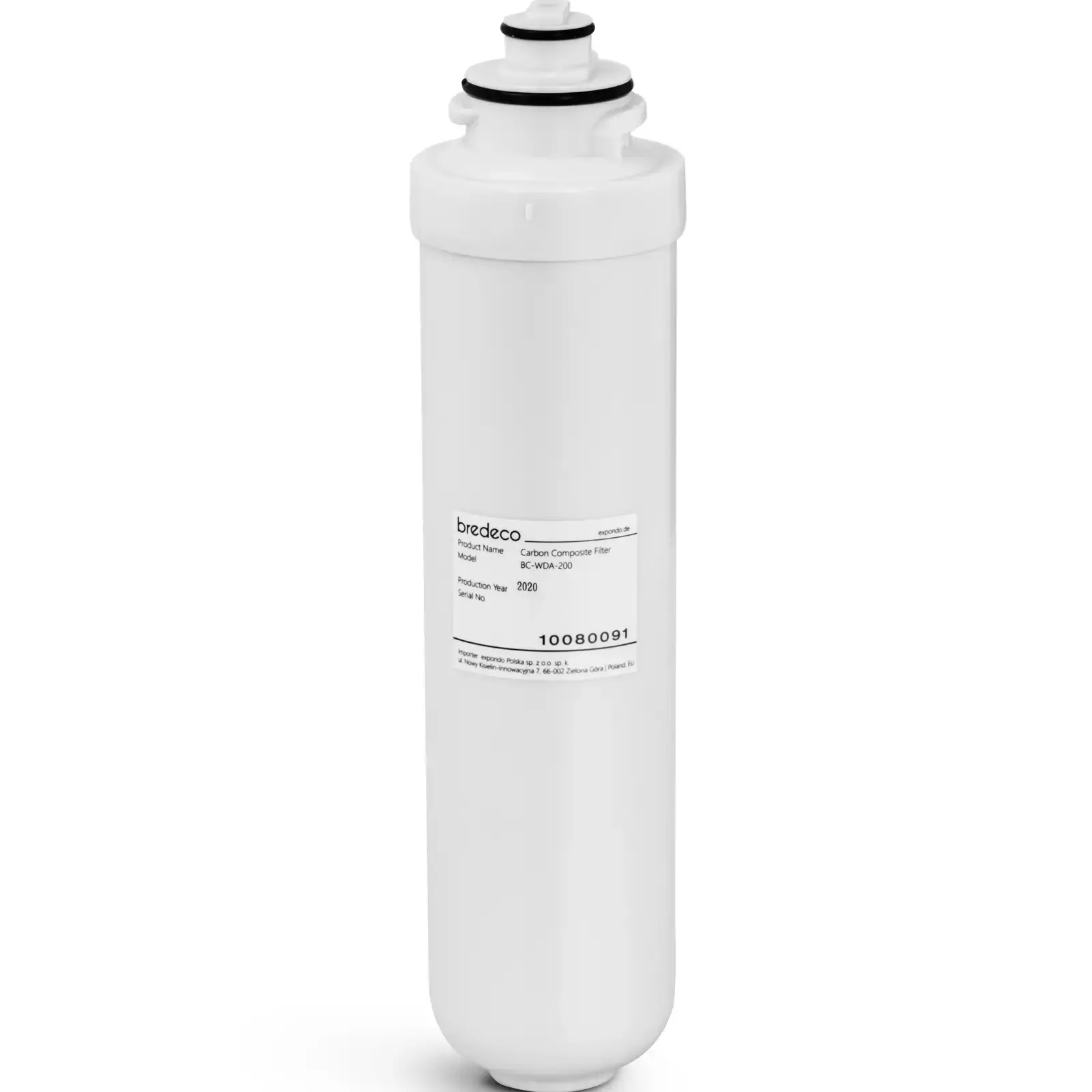 bredeco Koolstof composiet filter - 2-delige filtratie - 1 µ m/5 µ m
