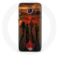 Manicase Hoesje voor Samsung Galaxy S6 Edge Stranger Things Seizoen 4 Poster Art