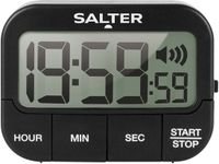 Salter Digitale Keukentimer - Zwart - Plastic - Magnetisch