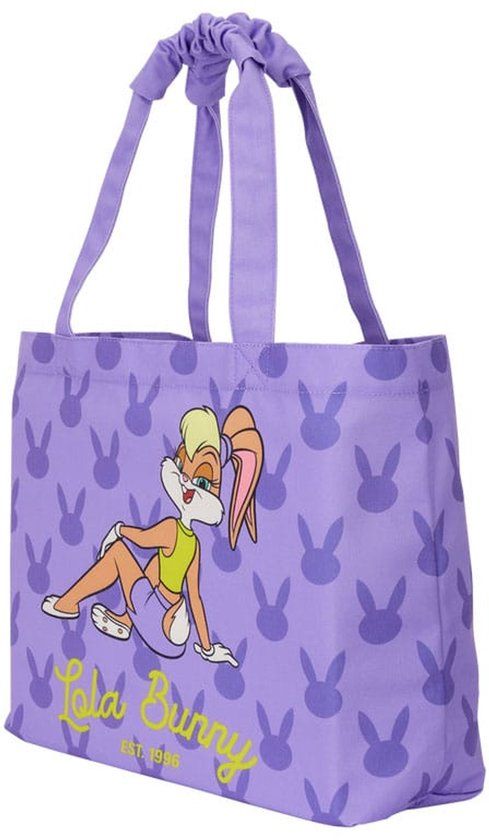 Loungefly Warner Bros Looney Tunes Lola Bunny Canvas Tote Bag