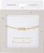 Depesche armband goud LOVE vriendschap cadeau voor meisjes.