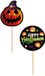 Fiestas Guirca Happy Halloween Little Monsters Cupcake Prikkers - 6 cm - 12 stuks