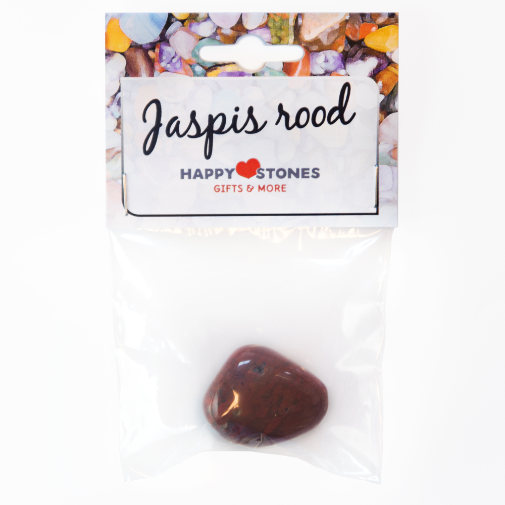 Happy Stones Happy Stones Jaspis Rood