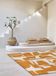 Louis De Poortere Papercut Curry Vloerkleed - 170 x 240 cm - Geel - Laagpolig - Wasbaar - Gerecycled PET