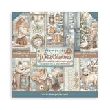 Stamperia - White Christmas Scrapbook Paper Pad (20.3 x 20.3cm)