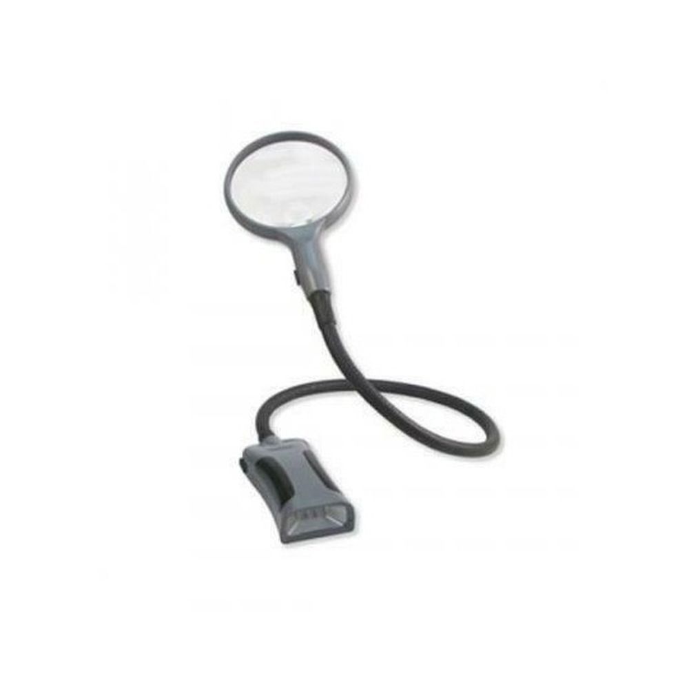 Digiphot 2.5x Loupe with Gooseneck & LED 5x Spot