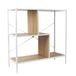 HOME DECO FACTORY - HD0078 – rek Edison, wit, 80 x 30 x 79,5 cm