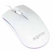 Approx APPOMNWP muis Kantoor USB Type-A Optisch 800 DPI Paars/Wit