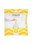 Brabantia PerfectFit Vuilniszak, Wit, Code A, 40 Stuks