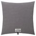 Zachte zoeppritz since 1828 Zachte fleece kussensloop - polarfleece kussensloop met haaksteek - pluizige kussenhoes - 40x40 cm - 935 titanium