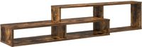 vidaXL Wand TV Stand 150 x 25 x 28,5 cm Bewerkt hout