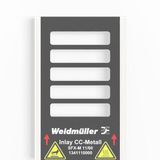Weidmüller Kabelmarkeringssysteem SFX-M 11/60 ST SDR, Zilver