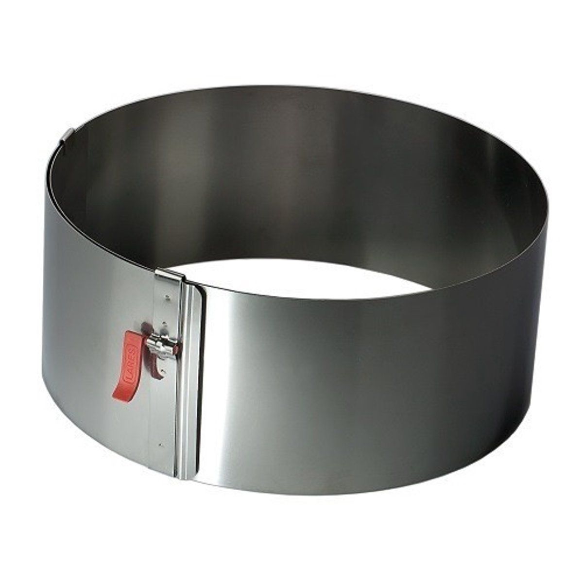 BrandNewCake Taartring verstelbaar met klem 18 cm - 30 cm x 10 cm