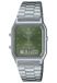 Casio Casio Collection Vintage AQ-230A-3AMQYES Horloge - Staal - Zilverkleurig - Groen