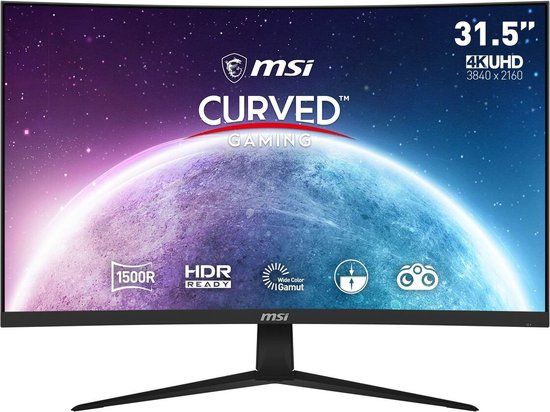 MSI Optix G321 31.5" Curved VA 1920 x 1080 144Hz Gaming Monitor