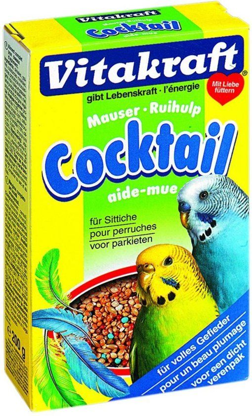 VITAKRAFT Parkiet Ruihulpcocktail - 200 Gr - Vogelsnack