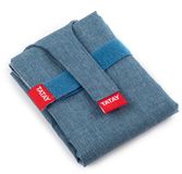 TATAY Herbruikbare boterhamzakjes, ideaal voor smaak, aanpasbaar, gemakkelijk schoon te maken, BPA-vrij en aanpasbaar. Denimblauw. Afmetingen: 72,5 x 44 cm.