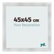 Your Decoration Cadre photo 45x45 cm MDF Aluminium Brossé Pisa