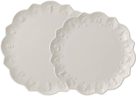 Merkloos / Sans marque Villeroy & Boch Toy's Delight Royal Classic Serviesset - 8 delig - Wit - Porselein
