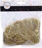Decoris Lamettahaar Gestanst Goud - Kerstdecoratie - Engelenhaar Kerstboom - Kerstversiering binnen