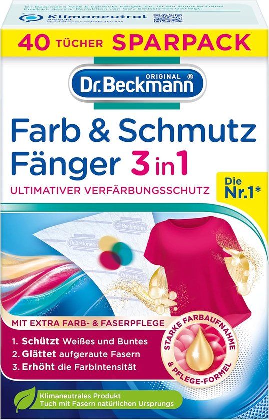 Dr. Beckmann Color Catcher Kleurbeschermer 40 Doekjes